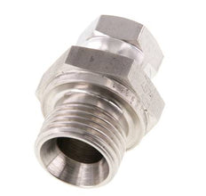 G 1/4'' x G 1/2'' F/M Stainless steel Reducing Adapter 350 Bar - Hydraulic