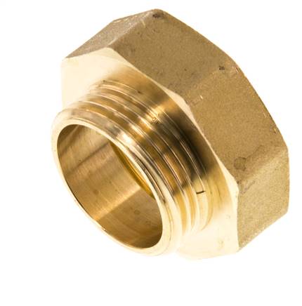 G 1 1/4'' x G 1'' F/M Brass Reducing Ring 16 Bar