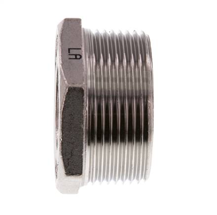 R 1 1/2'' x Rp 1/4'' M/F Stainless steel Reducing Ring 16 Bar