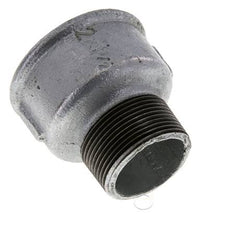 R 1 1/2'' x Rp 2'' M/F Zinc plated Cast iron Reducing Adapter 25 Bar
