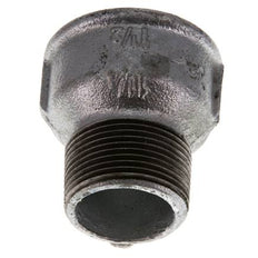 R 1 1/4'' x Rp 1 1/2'' M/F Zinc plated Cast iron Reducing Adapter 25 Bar