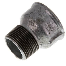 R 1 1/4'' x Rp 1 1/2'' M/F Zinc plated Cast iron Reducing Adapter 25 Bar