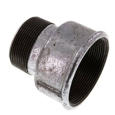 R 2'' x Rp 2 1/2'' M/F Zinc plated Cast iron Reducing Adapter 25 Bar