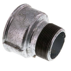 R 2'' x Rp 2 1/2'' M/F Zinc plated Cast iron Reducing Adapter 25 Bar