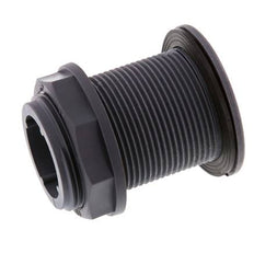 Screw Connection for Drain Cocks G1 1/2'' DN34.5 Bulkhead Polypropylene (pp) EPDM 10bar (140.5psi) FDA