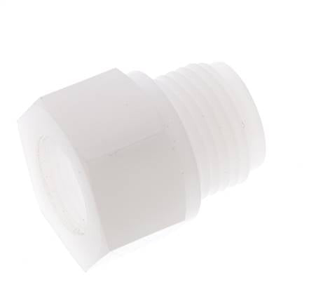 Reducing Ring G3/8'' Female x G1/2'' Male PVDF 10bar (140.5psi) FDA 27mm Hex