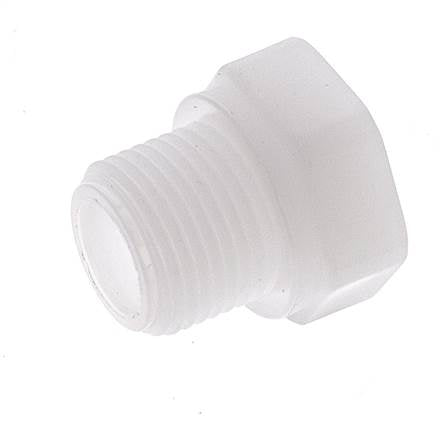 Reducing Ring G1/8'' Female x G3/8'' Male Polypropylene (pp) 10bar (140.5psi) FDA 22mm Hex