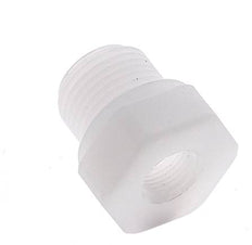 Reducing Ring G1/8'' Female x G3/8'' Male Polypropylene (pp) 10bar (140.5psi) FDA 22mm Hex