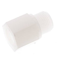 Reducing Ring G1/4'' Female x G3/8'' Male PVDF 10bar (140.5psi) FDA 22mm Hex