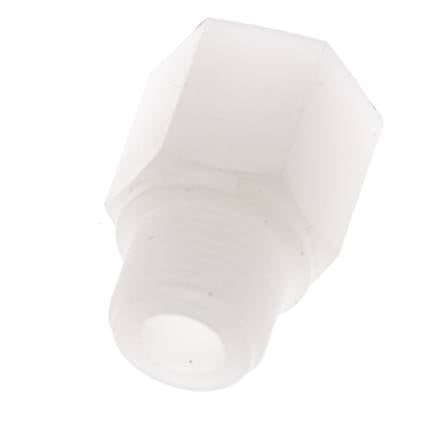 Reducing Ring G1/4'' Female x G3/8'' Male PVDF 10bar (140.5psi) FDA 22mm Hex
