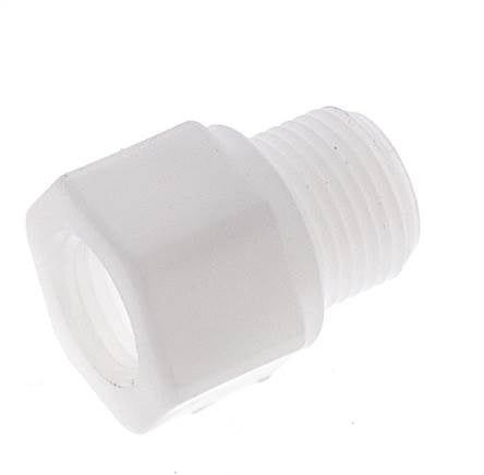 Reducing Ring G1/4'' Female x G3/8'' Male Polypropylene (pp) 10bar (140.5psi) FDA 22mm Hex