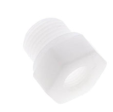 Reducing Ring G1/4'' Female x G1/2'' Male Polypropylene (pp) 10bar (140.5psi) FDA 27mm Hex