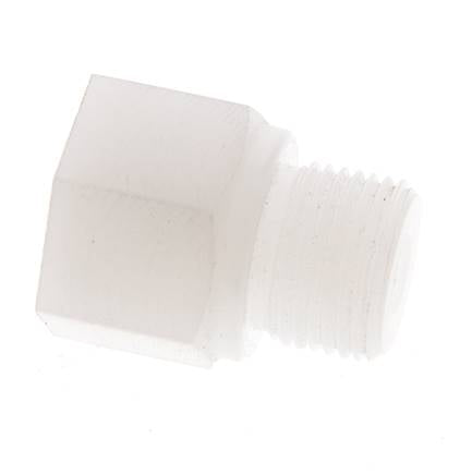 Reducing Ring G1/8'' Female x G3/8'' Male PVDF 10bar (140.5psi) FDA 22mm Hex