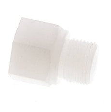 Reducing Ring G1/8'' Female x G3/8'' Male PVDF 10bar (140.5psi) FDA 22mm Hex