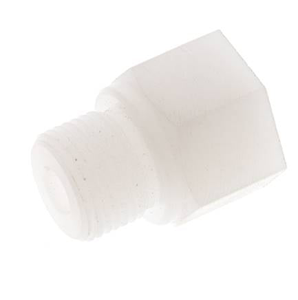 Reducing Ring G1/8'' Female x G3/8'' Male PVDF 10bar (140.5psi) FDA 22mm Hex