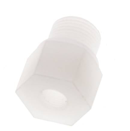 Reducing Ring G1/8'' Female x G3/8'' Male PVDF 10bar (140.5psi) FDA 22mm Hex