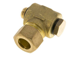 14mm & G1/4'' Brass Swivel Joint Compression Fitting with Male Threads 89 bar Polyamide DIN EN 1254-2