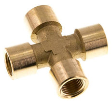 G 1/4'' Female Brass Cross 16 Bar