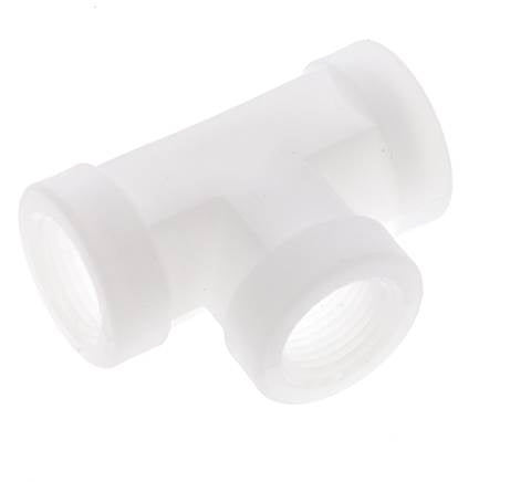 Tee Fitting G3/8'' Female Polypropylene (pp) FDA 10bar (140.5psi)