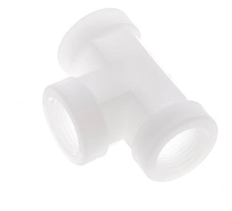 Tee Fitting G3/8'' Female Polypropylene (pp) FDA 10bar (140.5psi)