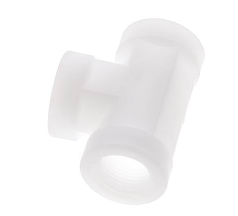Tee Fitting G3/8'' Female Polypropylene (pp) FDA 10bar (140.5psi)