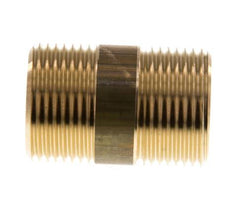 G 3/4'' Brass Double Pipe Nipple 16 Bar DIN 2982 - 40mm