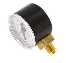 0..2.5 Bar (0..36 psi) Pressure Gauge Below Steel/Brass 40 mm Class 1.6