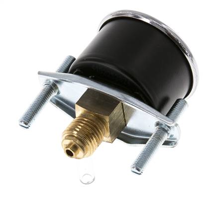 0..16 Bar (0..232 psi) Panel Mount Pressure Gauge Steel/Brass 40 mm Class 2.5 - 1/4'' (Bracket)