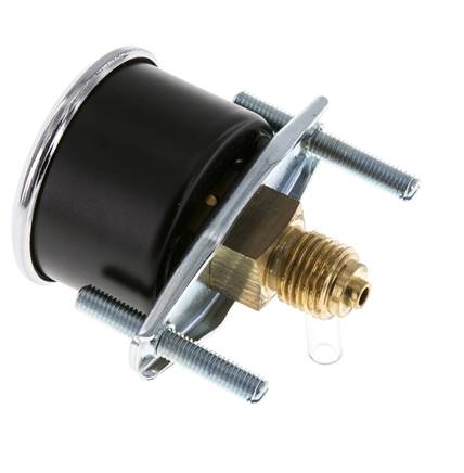 0..16 Bar (0..232 psi) Panel Mount Pressure Gauge Steel/Brass 40 mm Class 2.5 - 1/4'' (Bracket)