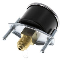 0..4 Bar (0..58 psi) Panel Mount Pressure Gauge Steel/Brass 40 mm Class 2.5 - 1/4'' (Bracket)