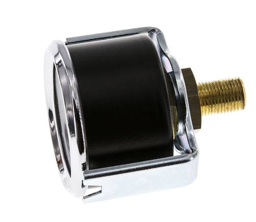 0..4 Bar (0..58 psi) Panel Mount Pressure Gauge Steel/Brass 40 mm Class 2.5 (Bracket)