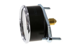 0..4 Bar (0..58 psi) Panel Mount Pressure Gauge Steel/Brass 63 mm Class 2.5 (Bracket)