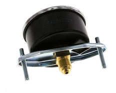 0..4 Bar (0..58 psi) Panel Mount Pressure Gauge Steel/Brass 63 mm Class 2.5 (Bracket)