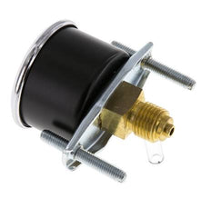 0..6 Bar (0..87 psi) Panel Mount Pressure Gauge Steel/Brass 40 mm Class 2.5 - 1/4'' (Bracket)