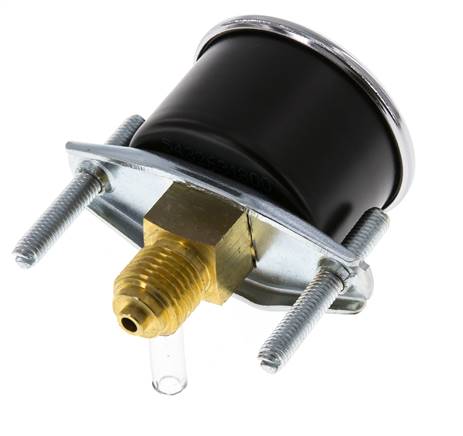 0..6 Bar (0..87 psi) Panel Mount Pressure Gauge Steel/Brass 40 mm Class 2.5 - 1/4'' (Bracket)