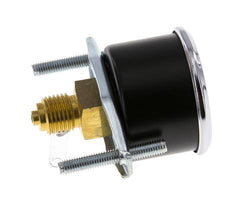 0..6 Bar (0..87 psi) Panel Mount Pressure Gauge Steel/Brass 40 mm Class 2.5 - 1/4'' (Bracket)
