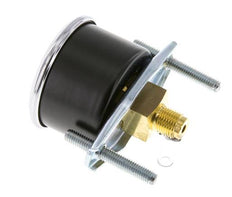 0..6 Bar (0..87 psi) Panel Mount Pressure Gauge Steel/Brass 40 mm Class 2.5 (Bracket)