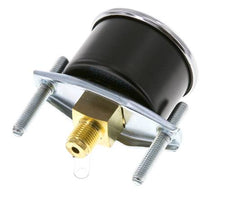 0..6 Bar (0..87 psi) Panel Mount Pressure Gauge Steel/Brass 40 mm Class 2.5 (Bracket)