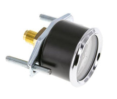 0..6 Bar (0..87 psi) Panel Mount Pressure Gauge Steel/Brass 40 mm Class 2.5 (Bracket)