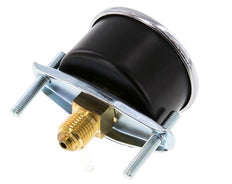 0..6 Bar (0..87 psi) Panel Mount Pressure Gauge Steel/Brass 50 mm Class 2.5 (Bracket)