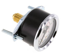 0..6 Bar (0..87 psi) Panel Mount Pressure Gauge Steel/Brass 50 mm Class 2.5 (Bracket)