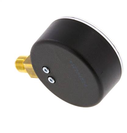 -1..5 Bar (-15..73 psi) Pressure Gauge Below Plastic/Brass 63 mm Class 2.5
