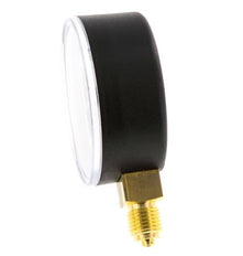 -1..5 Bar (-15..73 psi) Pressure Gauge Below Plastic/Brass 63 mm Class 2.5