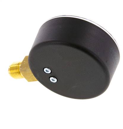 0..250 Bar (0..3626 psi) Pressure Gauge Below Plastic/Brass 63 mm Class 2.5