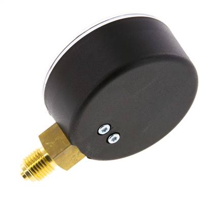 0..250 Bar (0..3626 psi) Pressure Gauge Below Plastic/Brass 63 mm Class 2.5