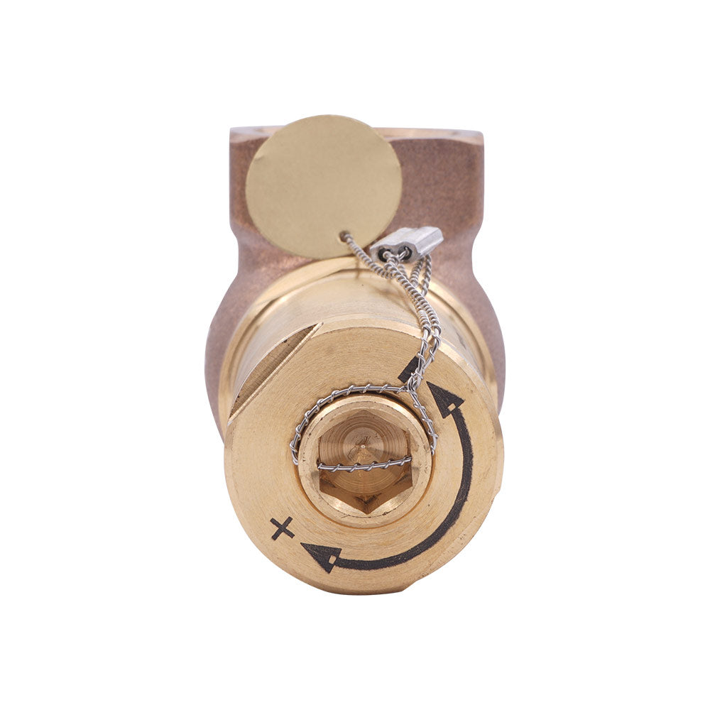 G1 1/4'' Brass Relief valve 2 - 12 bar / 29 - 174 psi