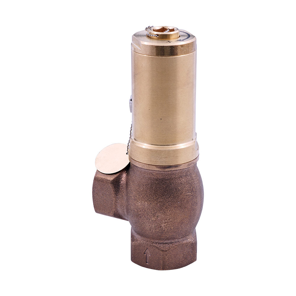 G2'' Brass Relief valve 12 - 20 bar / 174 - 290 psi