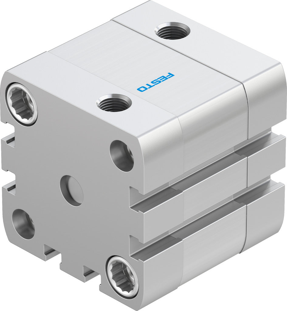 Festo Compact Cylinder 40mm Bore 10mm Stroke ISO 21287 Double Acting - 572664