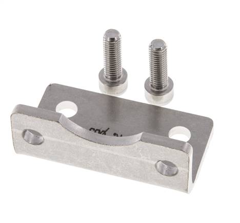 Foot Mount 63 mm ISO 15552 Stainless steel 316 (1.4401)