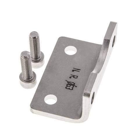 Foot Mount 63 mm ISO 15552 Stainless steel 316 (1.4401)